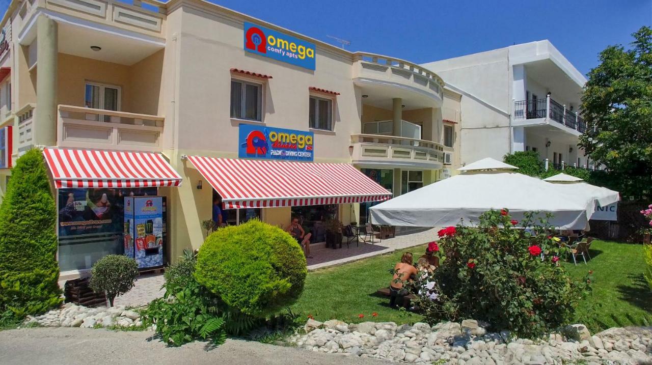 Omega Comfy Apartments Almyrida Almirida المظهر الخارجي الصورة