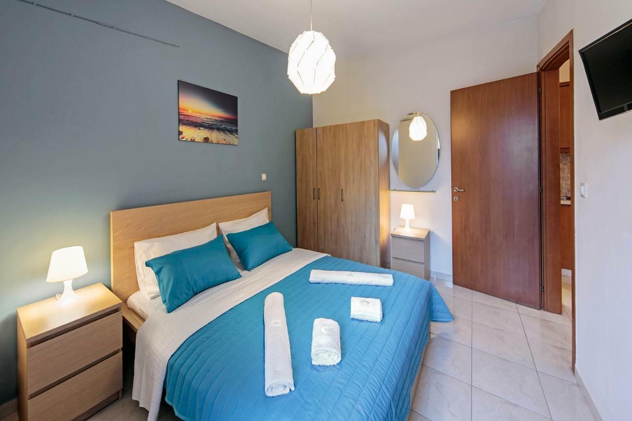 Omega Comfy Apartments Almyrida Almirida المظهر الخارجي الصورة