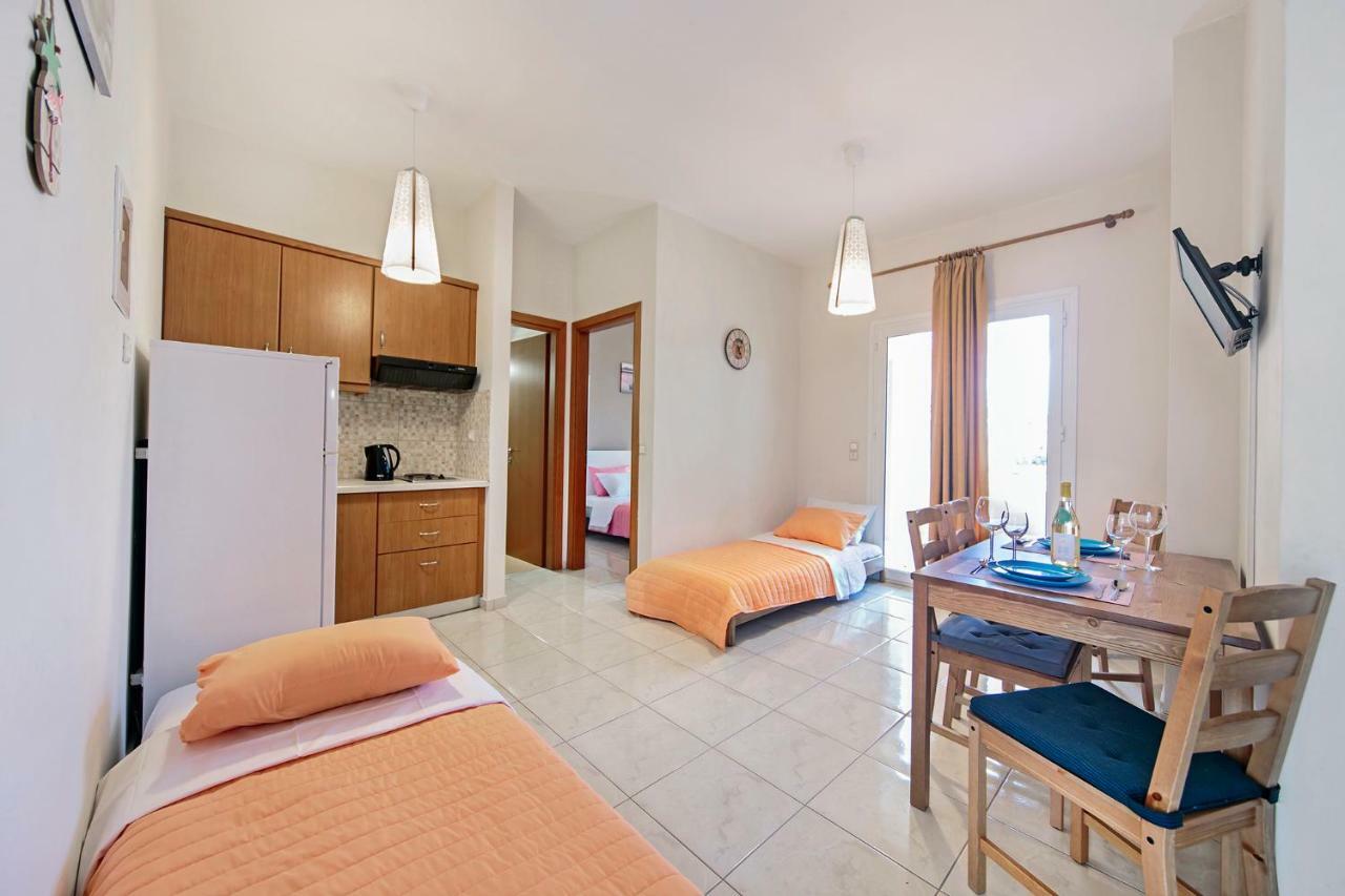 Omega Comfy Apartments Almyrida Almirida المظهر الخارجي الصورة