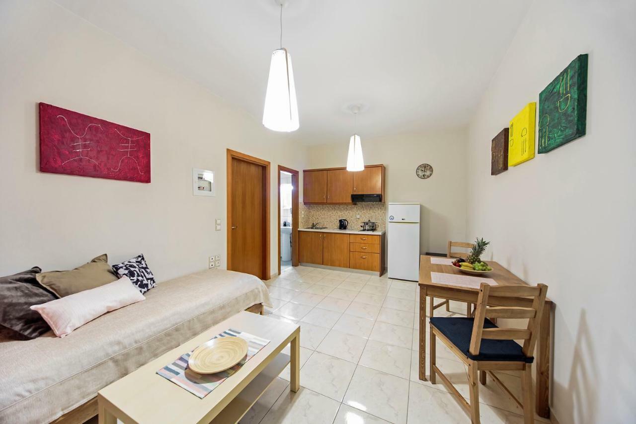 Omega Comfy Apartments Almyrida Almirida المظهر الخارجي الصورة