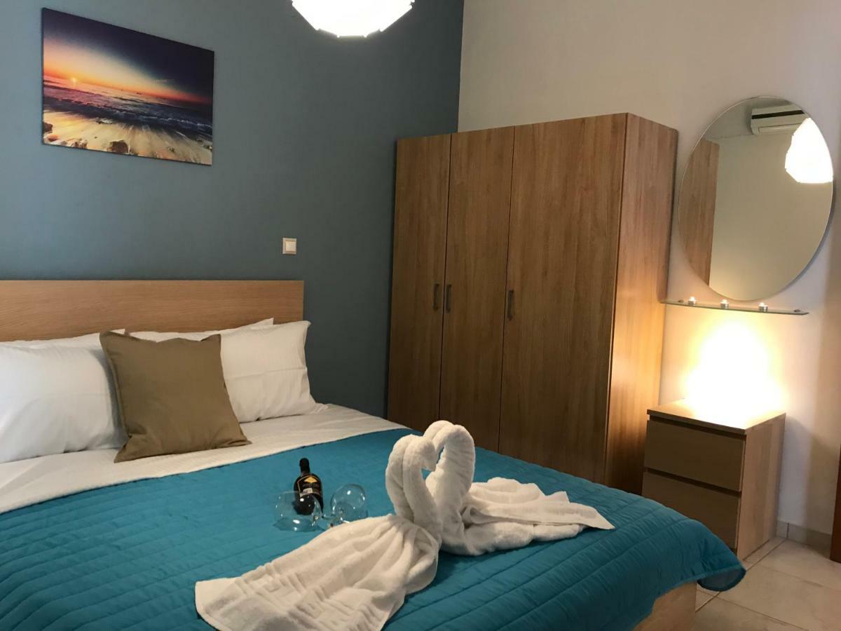 Omega Comfy Apartments Almyrida Almirida المظهر الخارجي الصورة